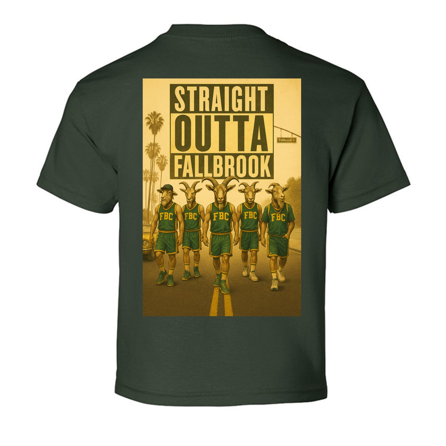 FOREST GREEN - BACK