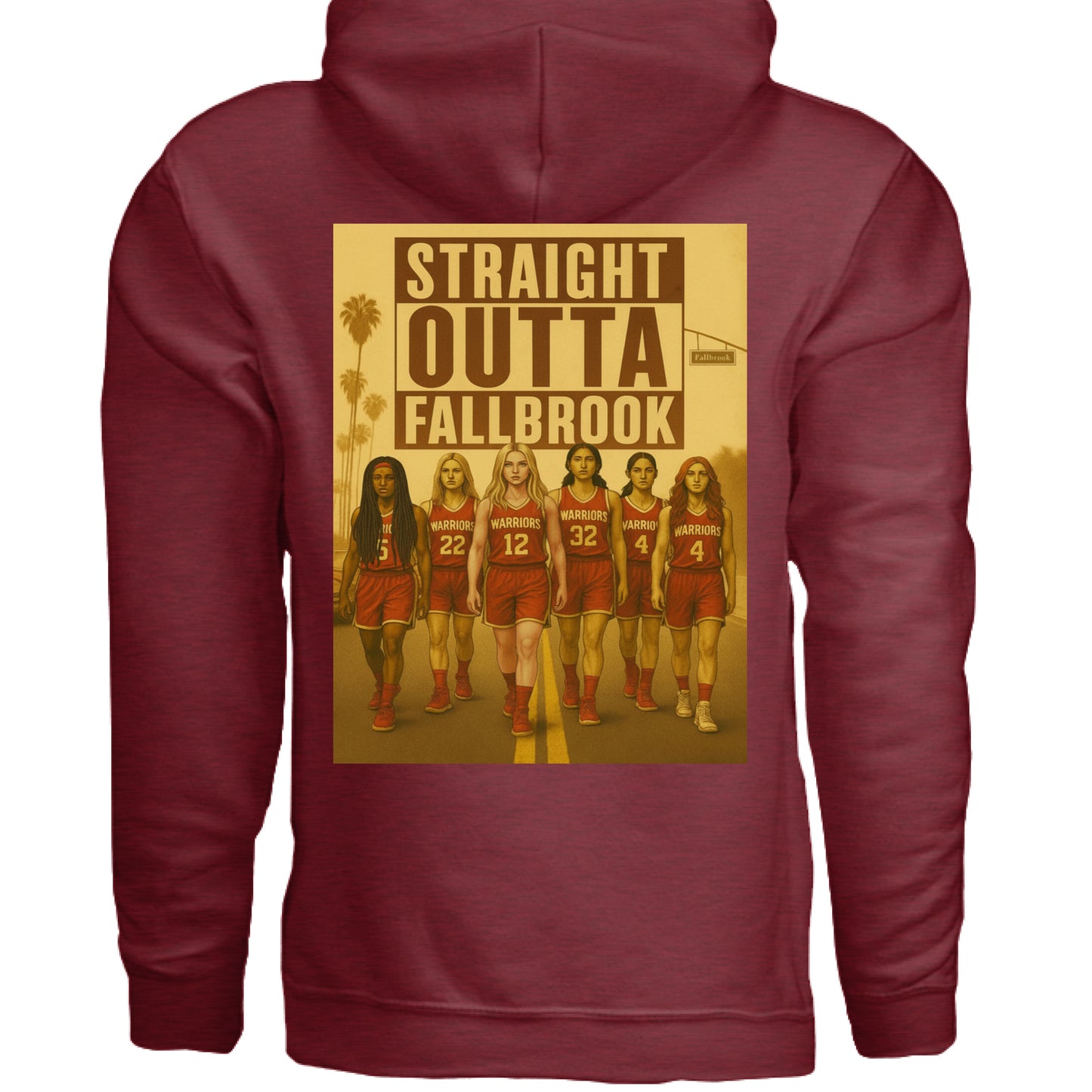 ANTIQUE CHERRY RED - BACK