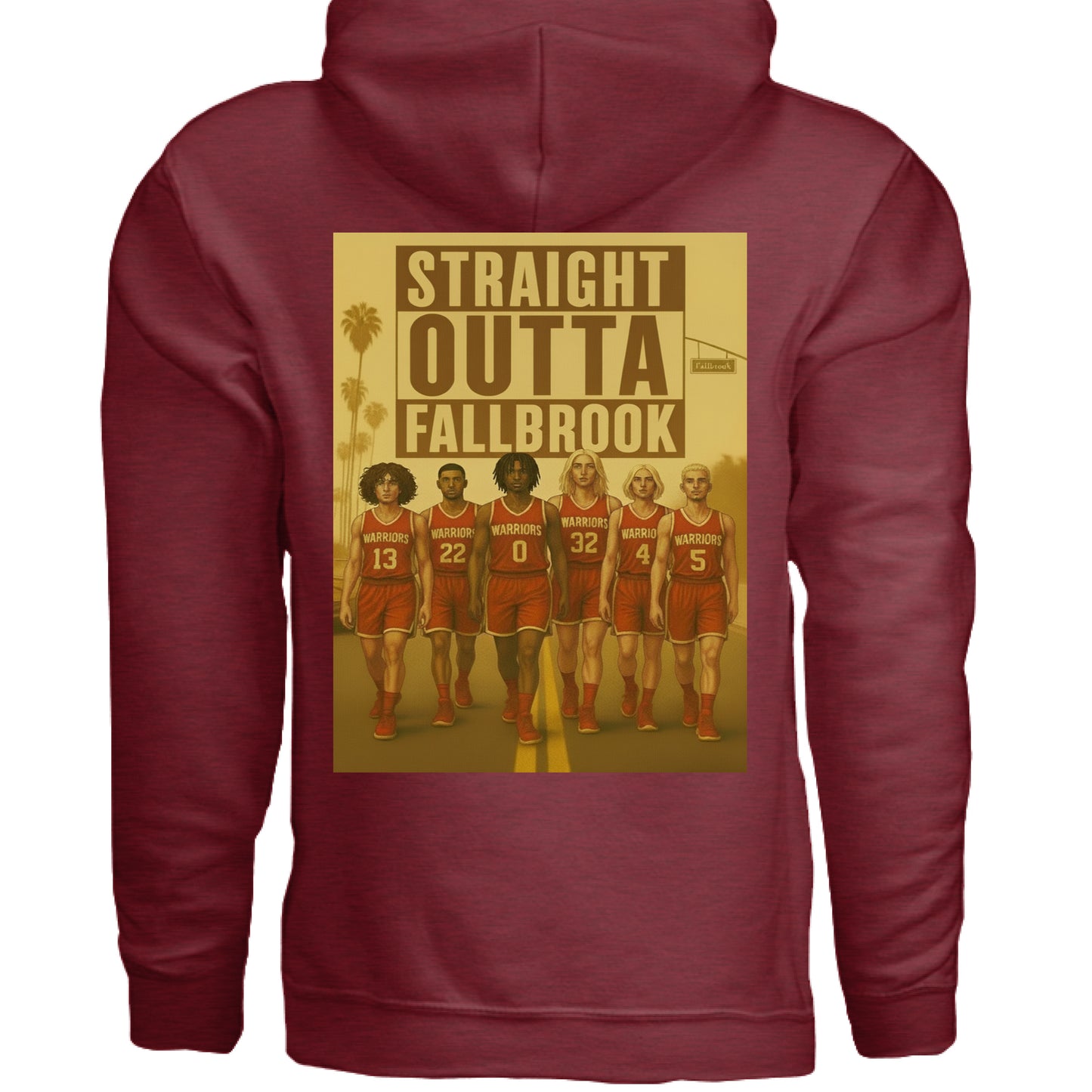 ANTIQUE CHERRY RED - BACK