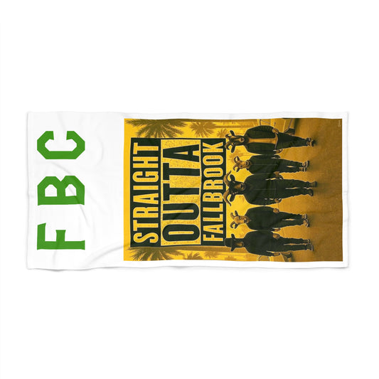 Vibrant FBC Beach Towel