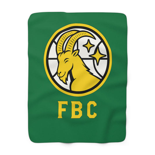 FBC Cozy Sherpa Fleece Blanket