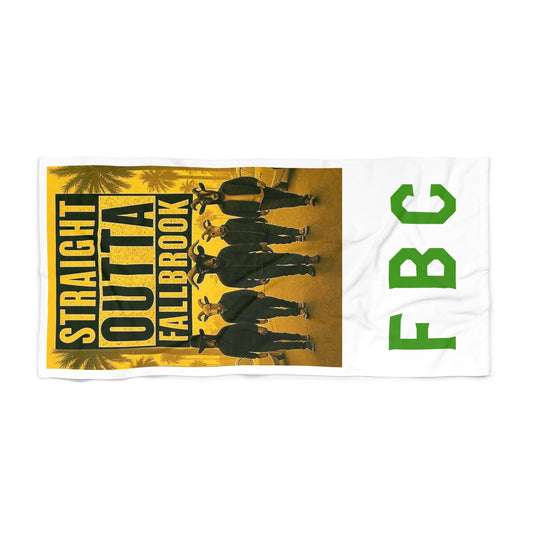 Vibrant FBC Beach Towel