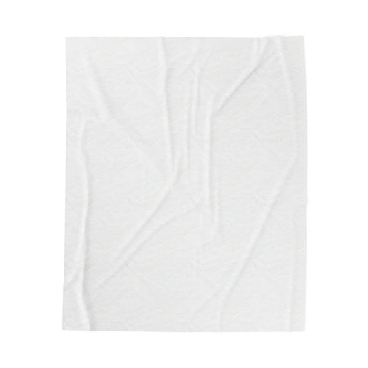 Cozy Velveteen Plush Blanket with FBC Design